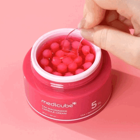 Medicube Осветляющий капсульный крем с 5% ниацинамида TXA Niacinamide Capsule Cream, 55 мл