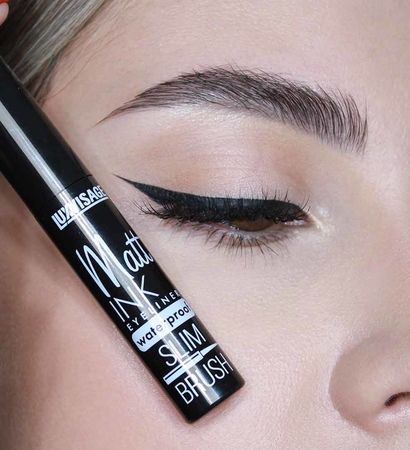 LUXVISAGE Подводка для глаз Matt INK waterproof, черная