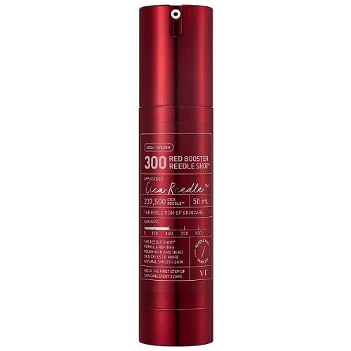 VT Cosmetics Интенсивный бустер с микроиглами и антиоксидантами Red Booster Reedle Shot 300, 50 мл
