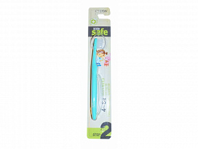 LION Kids safe Toothbrush – Step 2 Детская зубная щётка с ионами серебра №2 "Kids safe" для детей от 4 до 6 лет