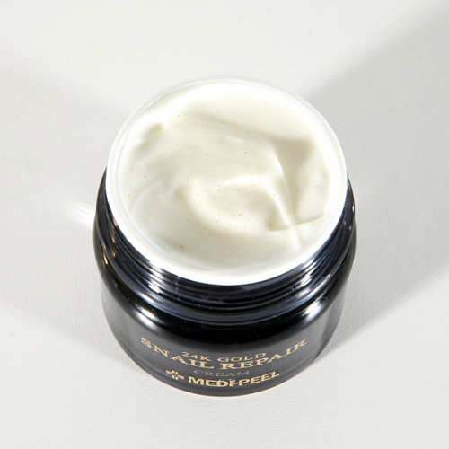 MEDI-PEEL Премиум-крем с пептидами, золотом и муцином улитки 24K Gold Snail Repair Cream, 50 г