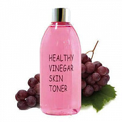 REALSKIN Тонер для лица КРАСНОЕ ВИНО Healthy vinegar skin toner (Grape wine), 300 мл