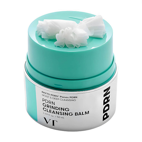 VT Cosmetics Гидрофильный бальзам с ПДРН для очищения кожи PDRN Grinding Cleansing Balm, 50 мл