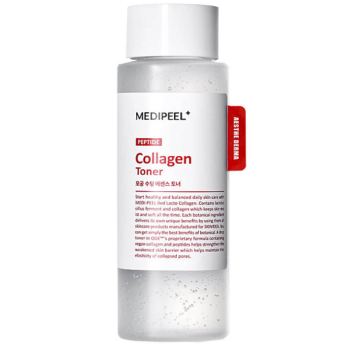 MEDI-PEEL Успокаивающий тонер с коллагеном, лактобактериями и пептидами Red Lacto Collagen Soothing Essence Toner, 200 мл