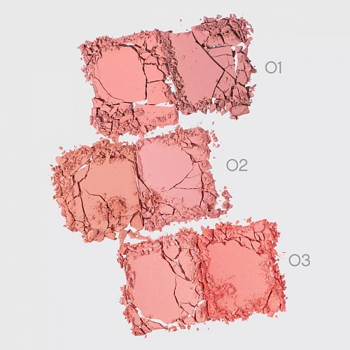 VIVIENNE SABO Палетка румян Blush Naturel Palette, 6 г (01 · Нежно- розовый)