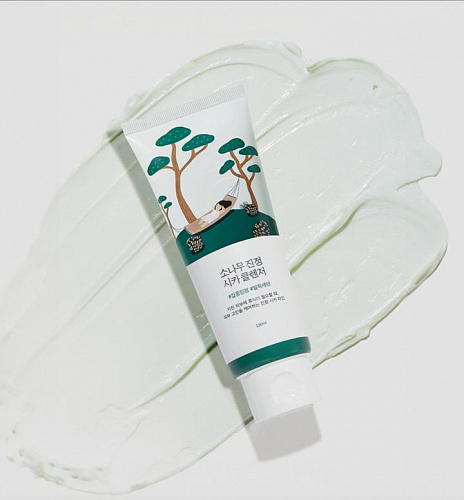 Round Lab Пенка с экстрактом сосны и центеллы для проблемной кожи Pine Calming Cica Cleanser, 150 мл