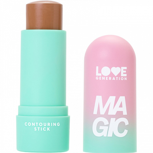 Love Generation Скульптор в стике Contouring Stick "Magic" (01 latte love/теплый коричневый)