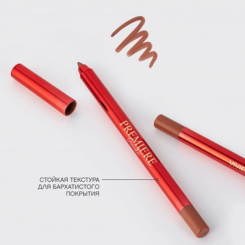 VIVIENNE SABO Гелевый карандаш для губ с бархатным финишем Premiere Grande Gel Lip Pencil (01)