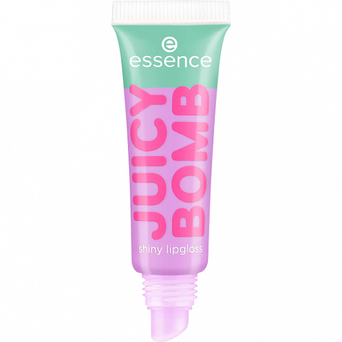 ESSENCE Блеск для губ Juicy Bomb Party shiny lipgloss, 10 мл (04 Kiwi Kisses)