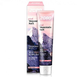KeraSys Зубная паста с розовой гималайской солью - Dental clinic 2080 pure pink mountain salt, 120г