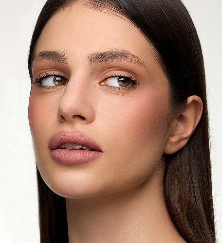 LUXVISAGE Тинт-мусс 3в1 для губ, щек и век PLUSH MATT, 3.6 г (301 Rosy Rose)