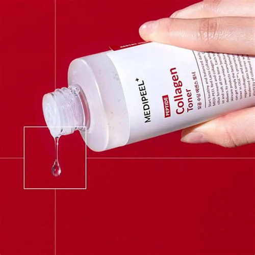 MEDI-PEEL Успокаивающий тонер с коллагеном, лактобактериями и пептидами Red Lacto Collagen Soothing Essence Toner, 200 мл