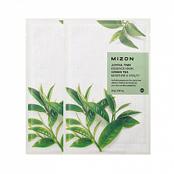 MIZON Тканевая маска для лица с экстрактом зелёного чая