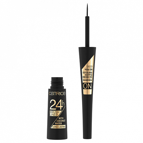 CATRICE Подводка для глаз 24h Brush Liner, 010 Ultra Black
