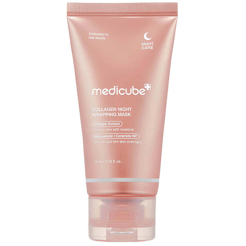Medicube Ночная маска-плёнка с коллагеном Collagen Night Wrapping Mask, 75 мл