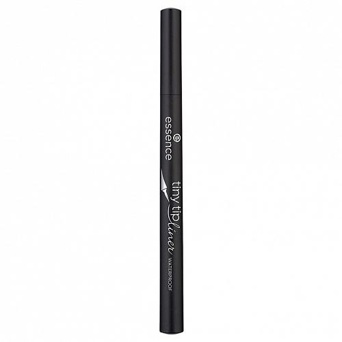 ESSENCE Подводка для глаз Waterproof eyeliner Tiny tip liner, 01 Deep black глубокий черный