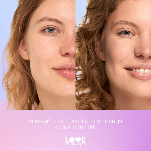 Love Generation Тональный крем с эффектом естественного сияния "Not Just Baby Face" (01 Слоновая кость)