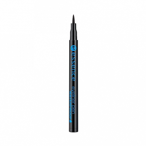 ESSENCE Карандаш-подводка eyeliner pen waterproof, 01 чёрный
