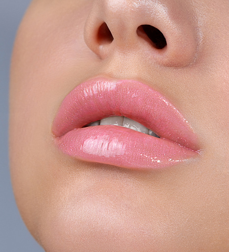 LUXVISAGE Блеск для губ Glass Shine, 2,8 г (08 Barbie Pink)