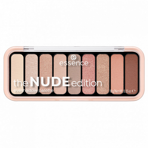 ESSENCE Палетка теней для век The Nude Edition