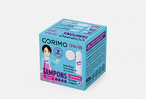 CORIMO Тампоны женские гигиенические L Super Plus, 16 шт
