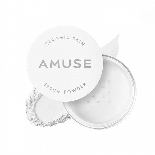 AMUSE Керамическая пудра для кожи с себума Ceramic Skin Sebum Powder 01 Clear, 5 г