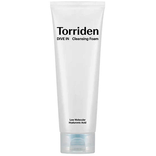 Torriden Гипоаллергенная пенка для умывания DIVE IN Low Molecular Hyaluronic Acid Cleansing Foam, 150 мл