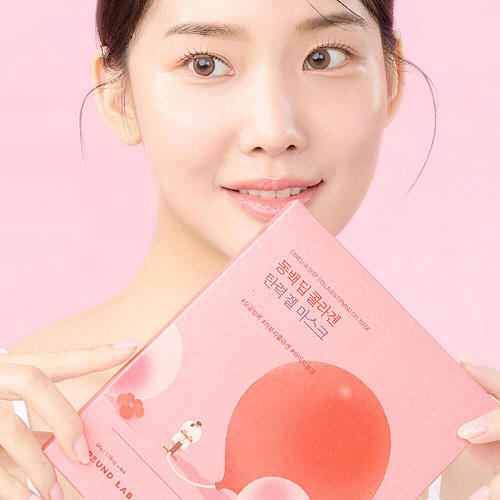 ROUND LAB Маска гидрогелевая с коллагеном и камелией Camellia Deep Collagen Firming Gel Mask (34 г)