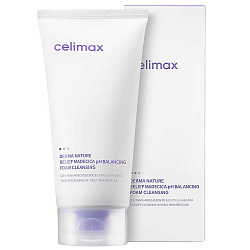 Celimax Слабокислотная пенка для умывания нежная успокаивающая- Relief madecica pH balancing foam cleansing, 150 мл