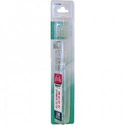 LION Зубная щётка "Dentor System" компактная Dentor System Compact Toothbrush средней жесткости