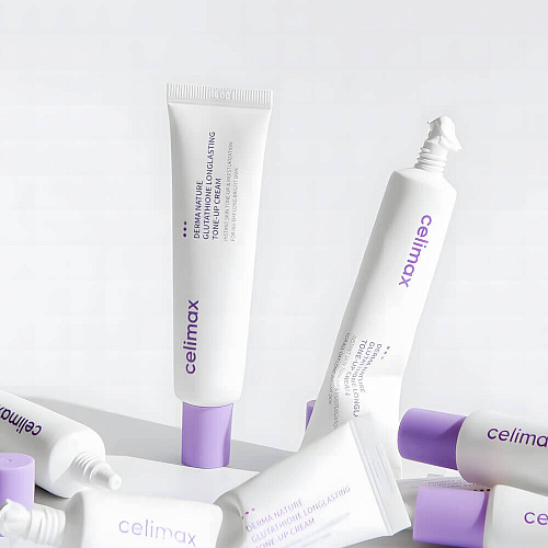 Celimax Крем с глутатионом против пигментации Derma Nature Glutathione Longlasting Tone-Up Cream, 35 мл