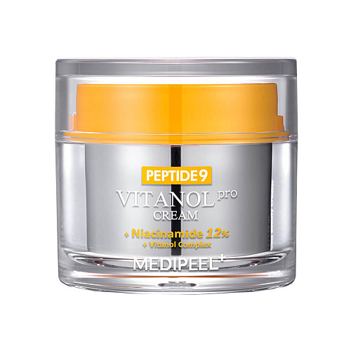 MEDI-PEEL Лифтинг-крем с пептидами и 12% ниацинамида для ровного тона Peptide 9 Vitanol PRO Cream, 50 г