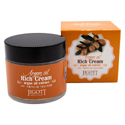 JIGOTT Питательный крем для лица с аргановым маслом Argan Oil Rich Cream 70 мл