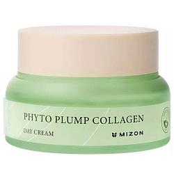 MIZON Дневной освежающий крем для лица с фитоколлагеном PHYTO PLUMP COLLAGEN DAY CREAM 50 мл