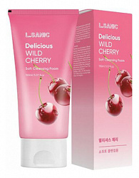 L.Sanic Очищающая пенка для умывания с экстрактом дикой вишни Delicious Wild Cherry Soft Cleansing Foam, 150 мл