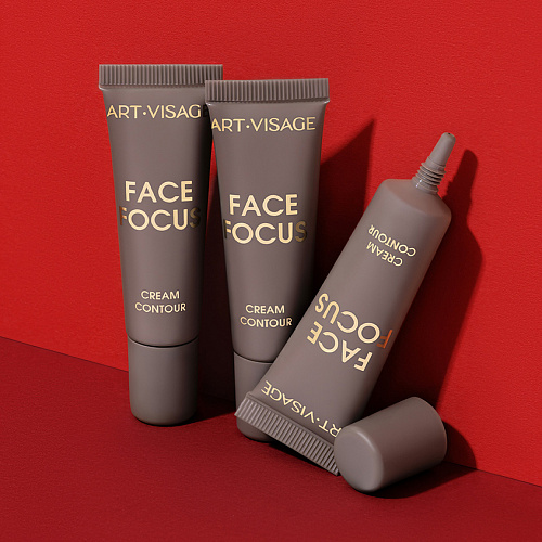 ART-VISAGE Скульптор кремовый Face Focus, 15 г (301 светло-коричневый)
