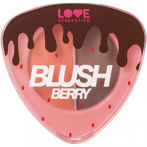 Love Generation Палетка для контуринга лица Countouring Face Palette (BlushBerry. 01)