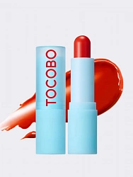 Tocobo Бальзам для губ увлажняющий глянцевый оттеночный - Glass tinted lip balm 013 tangerine red, 3.5г