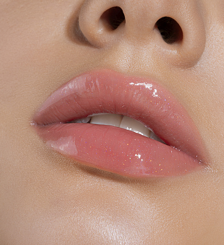 LUXVISAGE Блеск для губ с эффектом объема ICON lips glossy volume, 3,4 г (503 Nude Rose)