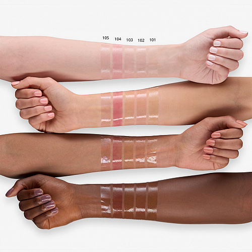 ESSENCE Блеск для губ Lip gloss Juicy Bomb (101 Lovely litchi)