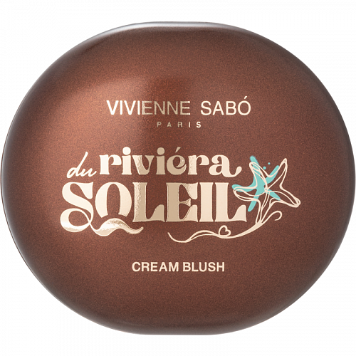 Vivienne Sabo Кремовые румяна Riviera du Soleil, тон 01 теплый терракотовый