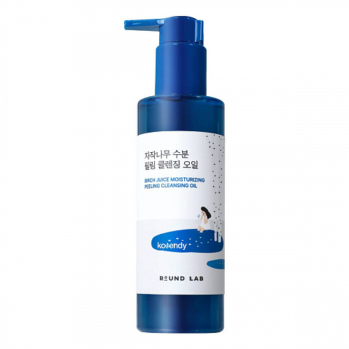 Round Lab Гидрофильное масло с берёзовым соком Birch Juice Moisturizing Peeling Cleansing Oil, 200 мл