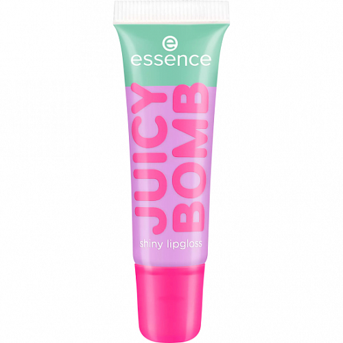 ESSENCE Блеск для губ Juicy Bomb Party shiny lipgloss, 10 мл (04 Kiwi Kisses)