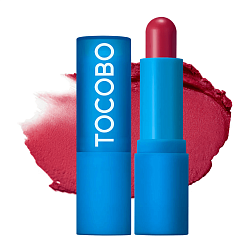 Tocobo Бальзам для губ увлажняющий кремовый оттеночный - Glass tinted lip balm 031 rose burn, 3.5г