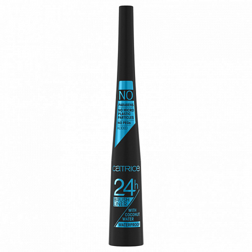 CATRICE Подводка для глаз 24h Brush Liner, Водостойкая 010 Ultra Black Waterproof