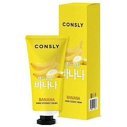 Consly Крем-сыворотка для рук с экстрактом банана - Banana hand essence cream, 100мл