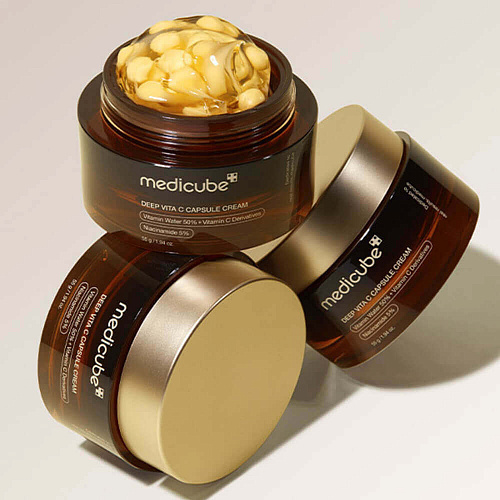 Medicube Капсульный осветляющий крем с витамином С Deep Vita C Capsule Cream, 55 г