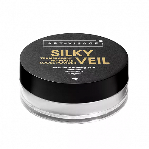 Art-Visage Пудра рассыпчатая SILKY VEIL, 10 гр (301 финишная прозрачная)