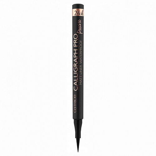CATRICE Подводка для глаз Calligraph Pro Precise 24h Matt Liner Waterproof, 010 черная матовая